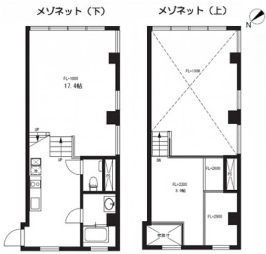 カーメルⅠ 1階103 平面図