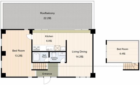 赤坂ビルディング（千駄ヶ谷） 5階501 平面図