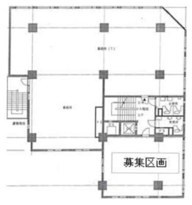 新々会館ビル 9階 平面図