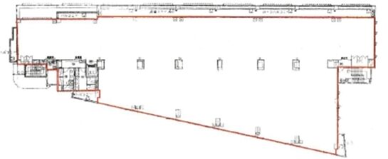 ヒューリック目黒三田（旧：プライムゲート目黒三田） 3階 平面図