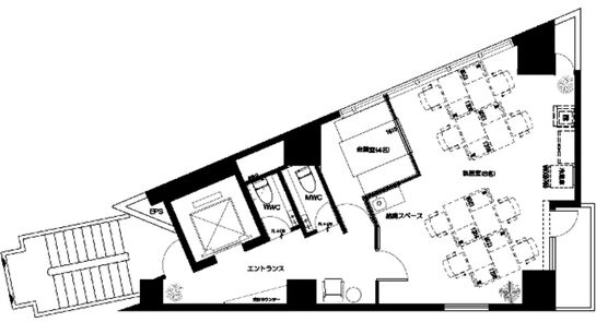 SPROUT IIDABASHI 8階 平面図