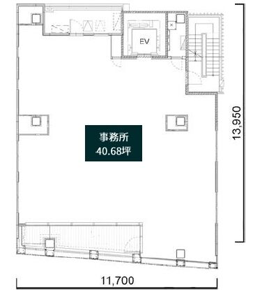 （仮称）四谷2丁目PJ 3階 平面図