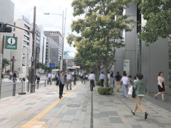 ビル周辺風景②