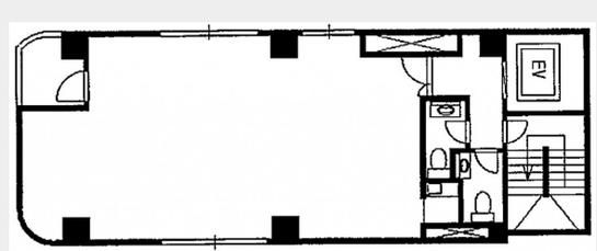 第一阿部ビル 5階 平面図