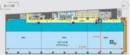 （仮称）G8開発計画 12階 平面図