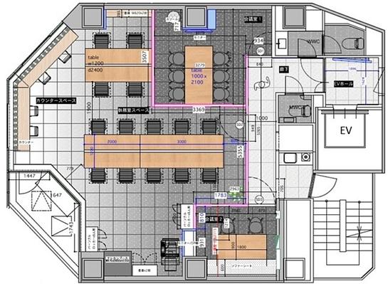 いちご大手町ノースビル（旧：ユニゾ内神田一丁目ビル） 10階 平面図