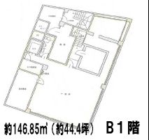 桜山パックス 地下1階 平面図