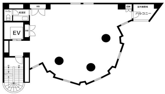 belle恵比寿 5階 平面図
