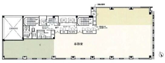 日本橋加藤ビルディング 3階 平面図