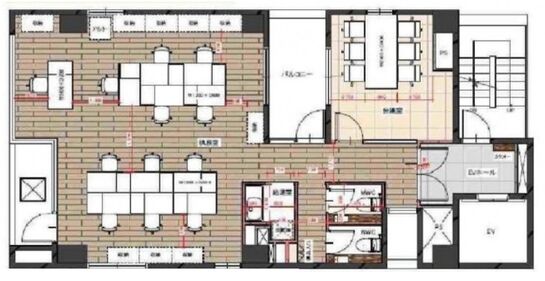 ACN銀座イーストビル(旧:VESTAビル) 9階 平面図