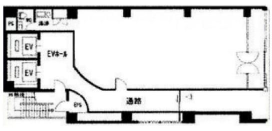 吉野第2ビル（吉野第二ビル） 1階 平面図