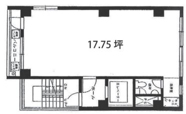 宮崎ビル 5階 平面図
