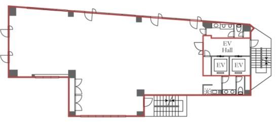東神田ビル 7階 平面図