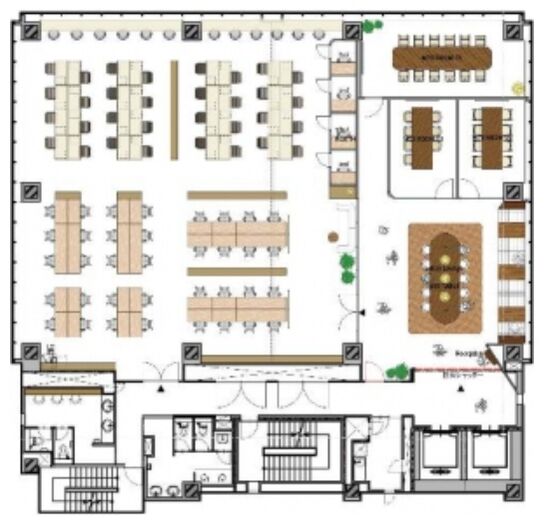 KR Ginza Ⅱ(旧:東急銀座二丁目ビル) 4階 平面図