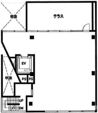 Mdeux（エムデュー）（旧：（仮称）YMT-2ビル）  4階 平面図
