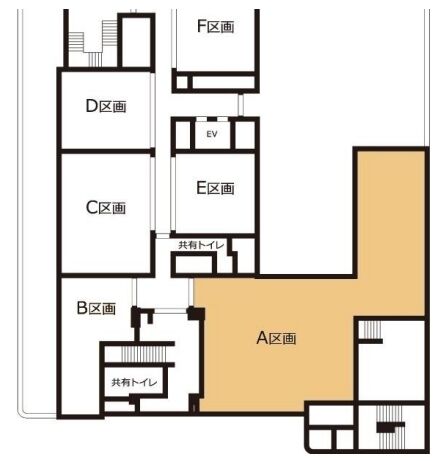 サマセット品川東京（旧：高輪アパートメンツ33） 2階A 平面図