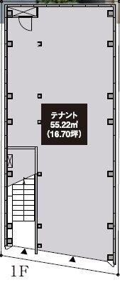 BespokeApartments成城学園前 1階 平面図