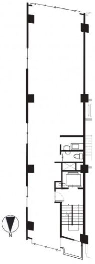 オオノヤビル 5階 平面図