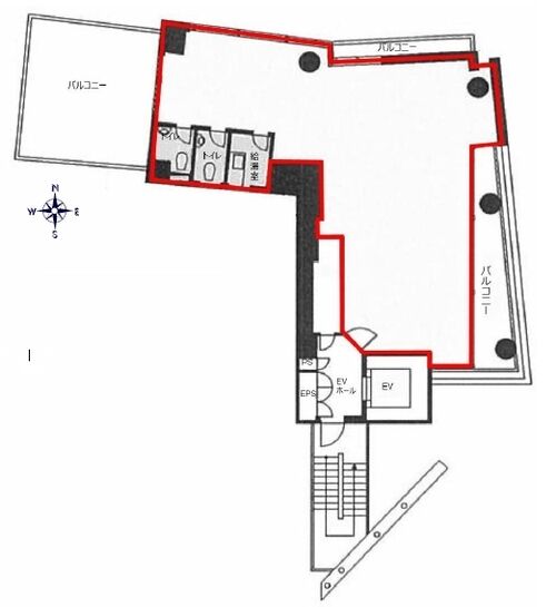 MK麹町ビル 9階 平面図