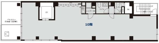 SG日本橋本町 10階 平面図