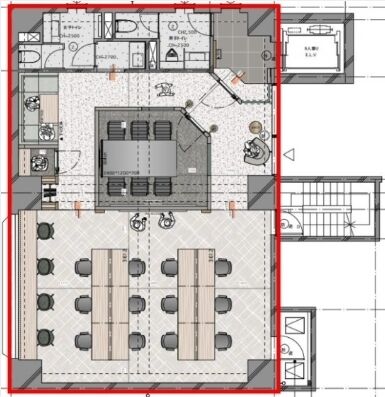ARISTO南青山Ⅱ 4階 平面図