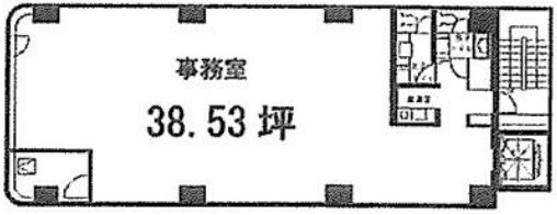 陽光銀座セントラルビル 4階 平面図