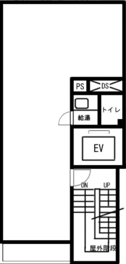 銀座藤ビル 3階 平面図