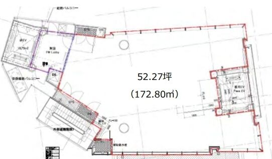 The Ice Cubes 6階 平面図