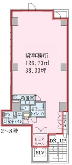 ヨシヤ日本橋ビル 4階 平面図