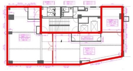 goodoffice品川ビル 4階 平面図