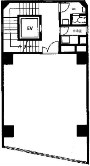 大久保ビル 10階 平面図