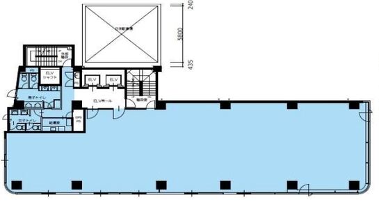 箱崎リージェントビル 5階 平面図