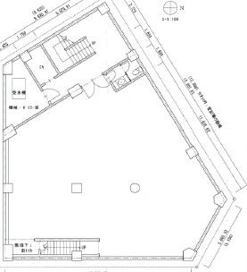 太陽ビル（豊島区） 地下1階 平面図