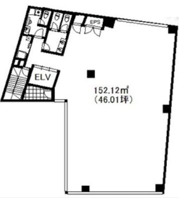 SANWA南青山Bldg. 8階 平面図