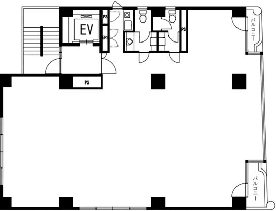 フレックス三軒茶屋 2階 平面図