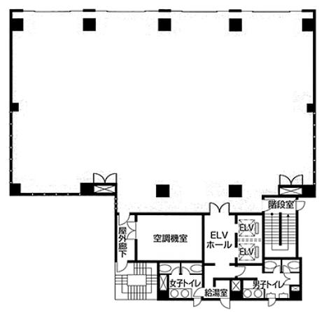 アセンド神田ビル 5階 平面図