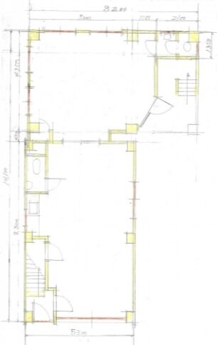 日浦ビル 1階 平面図
