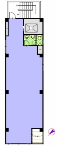 銀座杉山ビル 2階 平面図