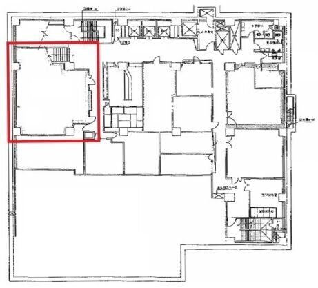 日本教育会館 地下1階 平面図