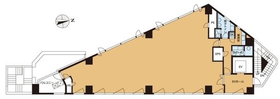 VORT代官山 7階 平面図