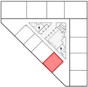 新宿第一生命ビル（旧：小田急第一生命ビル） 25階 平面図