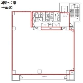 東信東池袋ビル 5階 平面図
