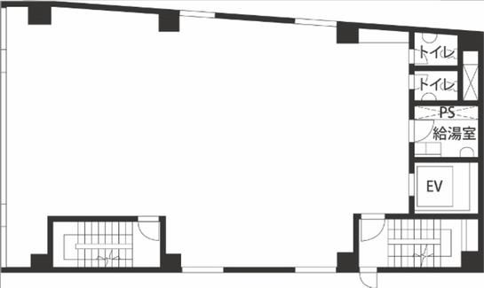 紫ビル 6階 平面図