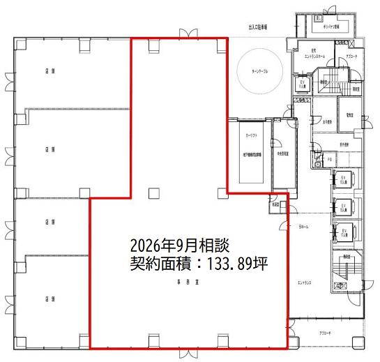 RBM東八重洲ビル（旧：東八重洲ビル） 1階 平面図