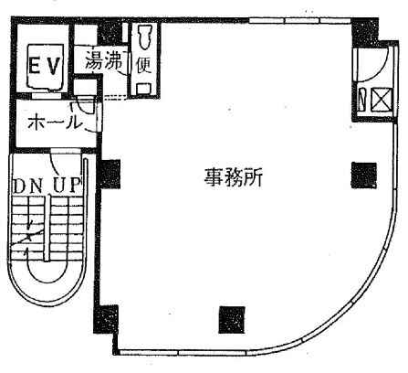 山茂登ビル（ヤマモトビル） 4階 平面図
