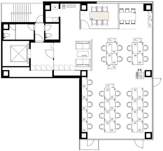 Mayapada Shiodome Plaza 9階 平面図