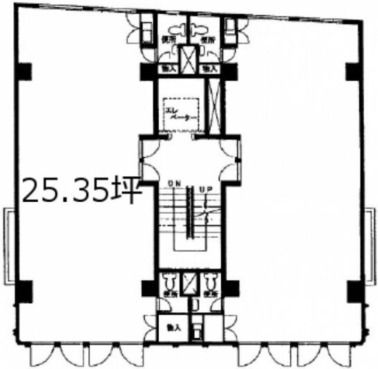 大住ビル 8階 平面図
