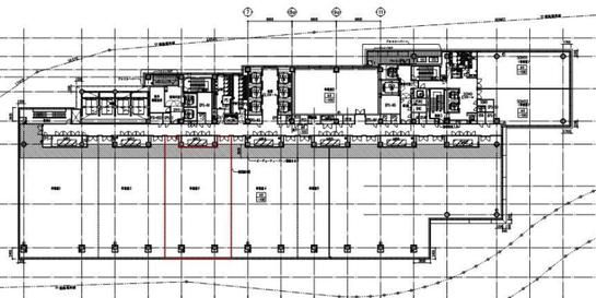 日比谷FORT TOWER（日比谷フォートタワー） 8階 平面図