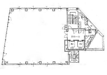 HI池袋ビル 2階 平面図