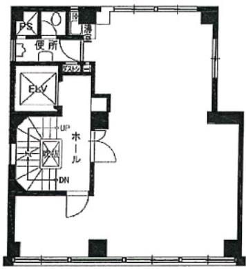 亀田ビル（新橋） 7階 平面図